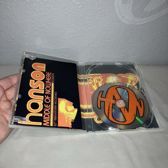 Dvd Only Hanson Middle of Nowhere Acoustic 10th Anniversary Recording See Pics - Picture 4 of 6